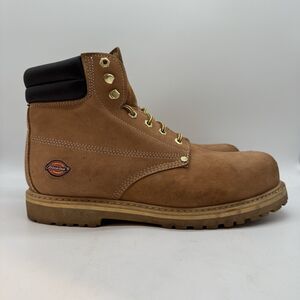 Dickies | Shoes | Dickies Brown Leather Slipon Work Boots 
